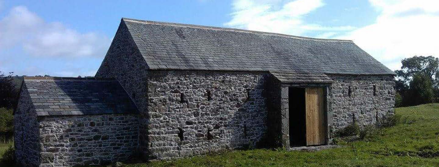 Barn with lime pointing in Caldbeck